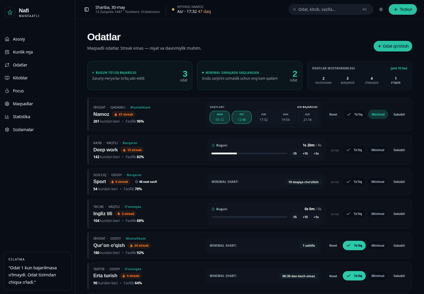 Odatlar
